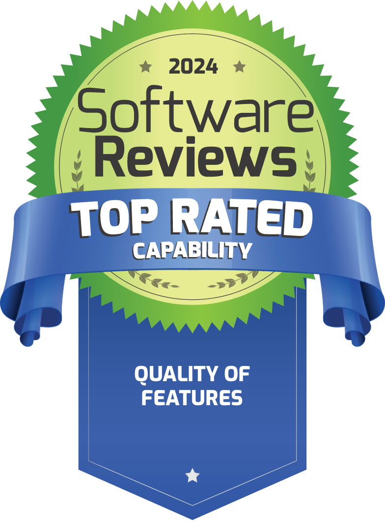 Top Capability_Quality Of Features badge
